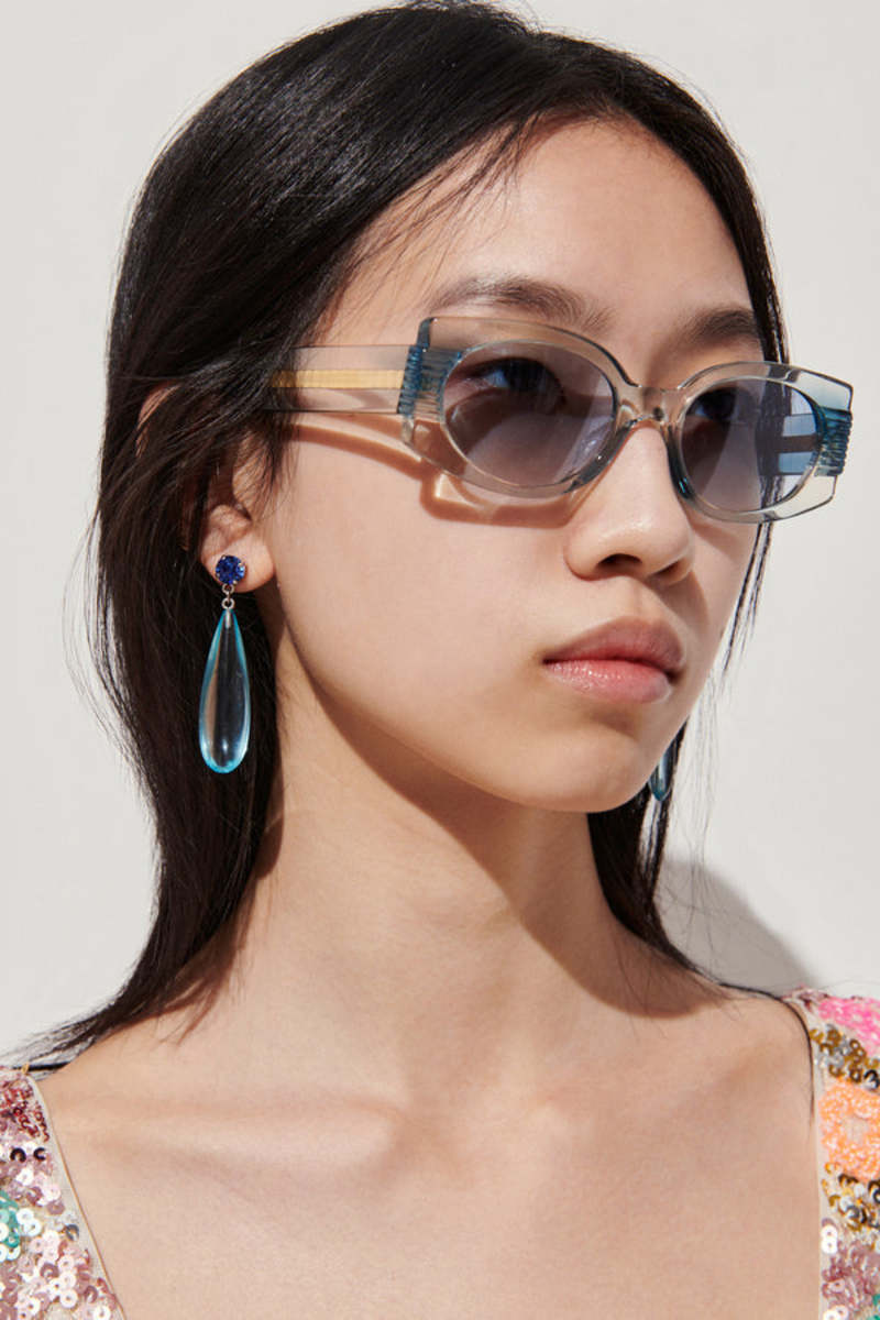 Rachel Comey "Mini Palomba" Earrings in Bone