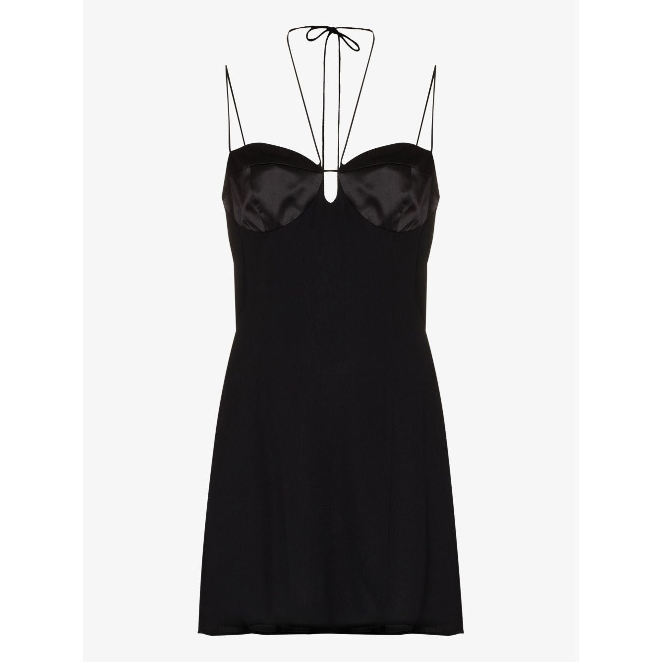 Reformation "Ocean" Mini Dress in Black, size 6 (fits size 4)  The Sequel  Sale