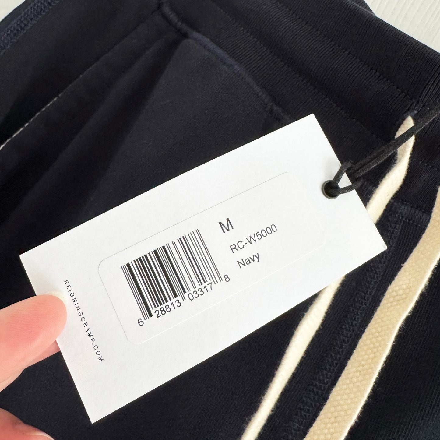 Reigning Champ Sweatsuit in Navy, size Medium (fits S/M)