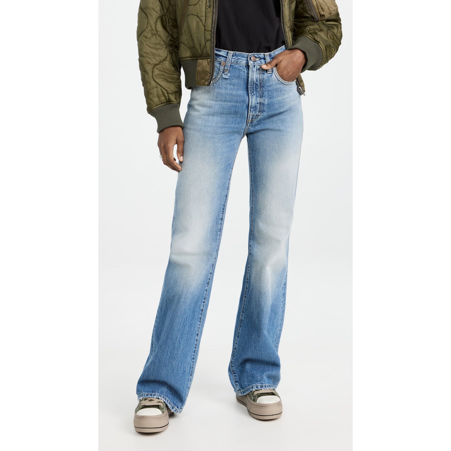 R13 "Jane" Jeans in Irving Blue, size 29 (fits like size 28)
