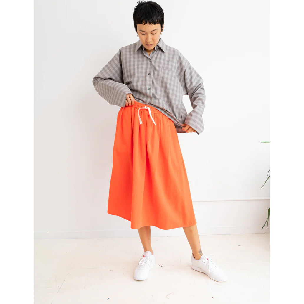 Sofie D'hoore "Scully" Wool Skirt in Navy, size 36 (fits like size small)