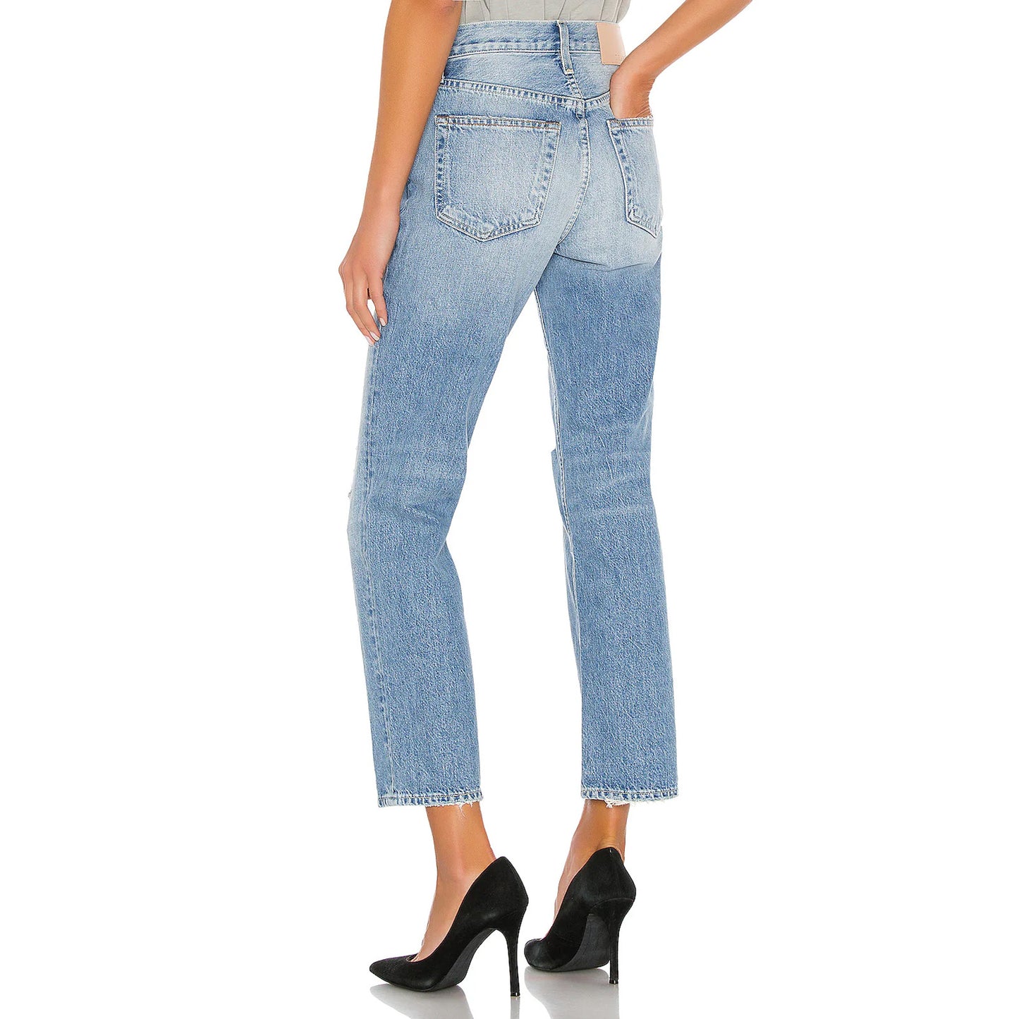 Trave "Riley" 90s Straight Leg Jean in "Time after Time", size 27