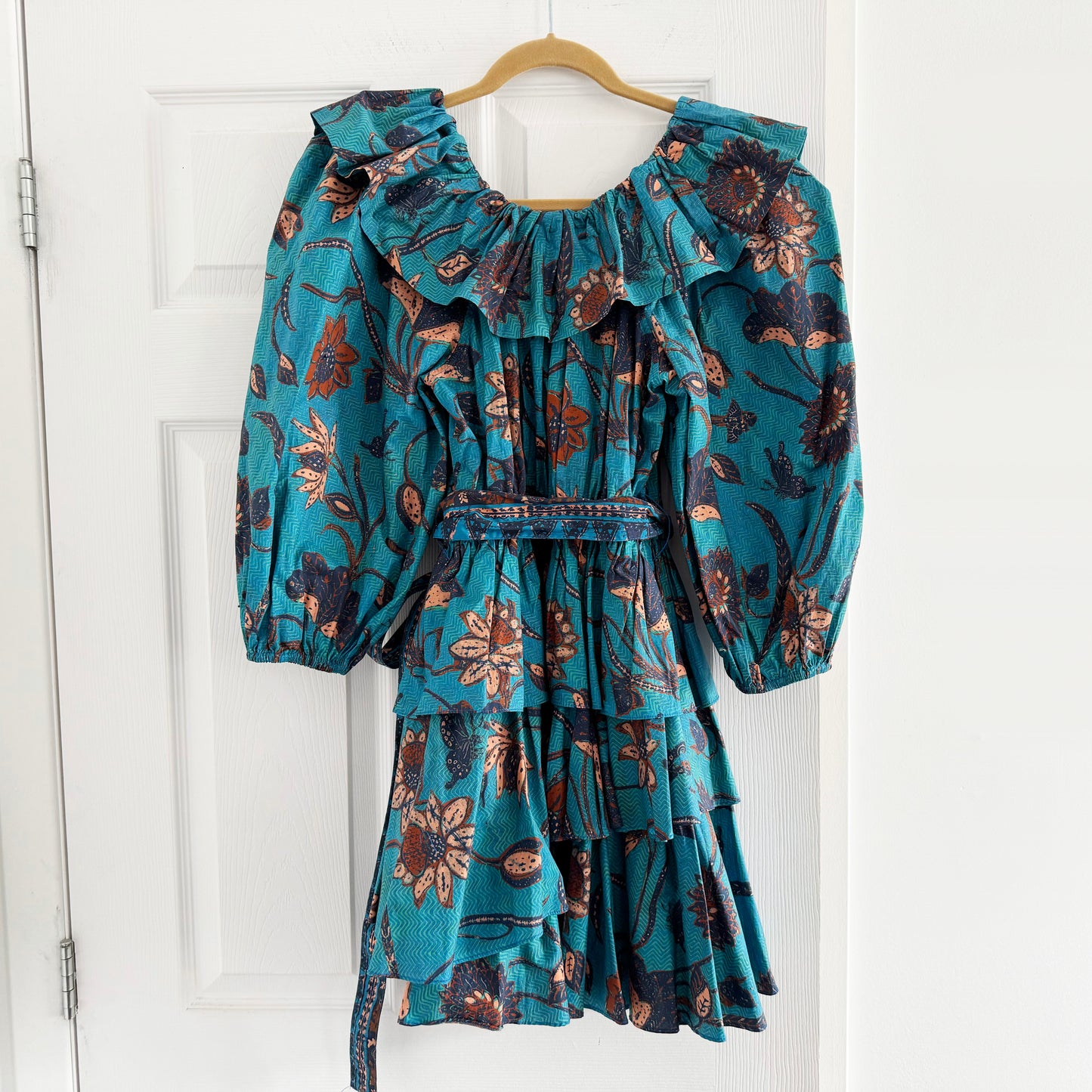 Ulla Johnson "Giselle" Dress in Blue, size 2