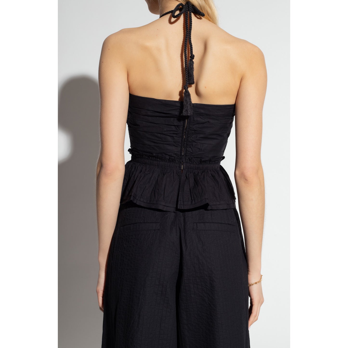 Ulla Johnson "Adaleigh" top in Black, size 12