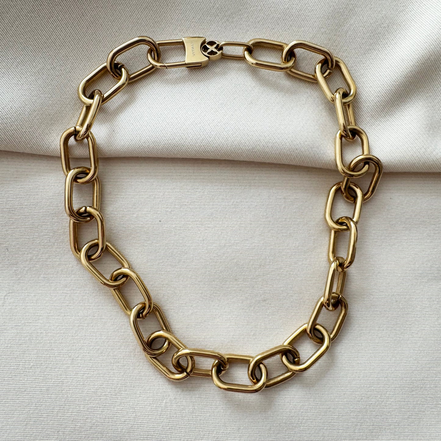Vitali "Threshold" Chain Necklace in Gold