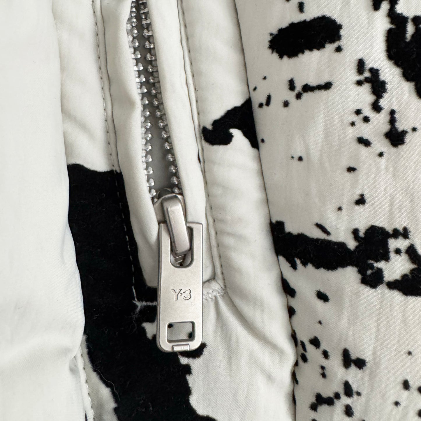 Y-3 Graphic Print Padded Vest, Size Small