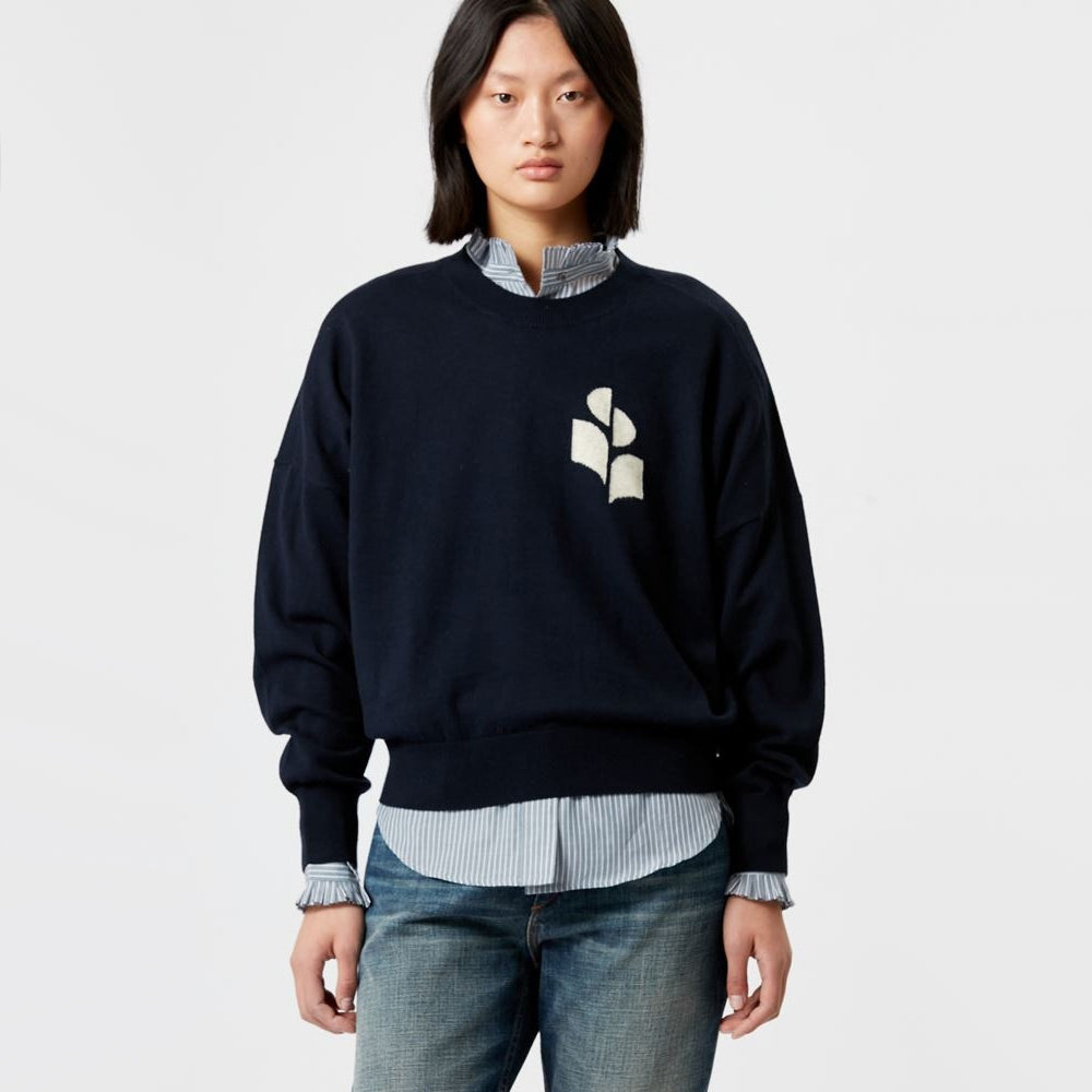 Isabel Marant Etoile "Marisans" Sweater in Dark Blue, size 34
