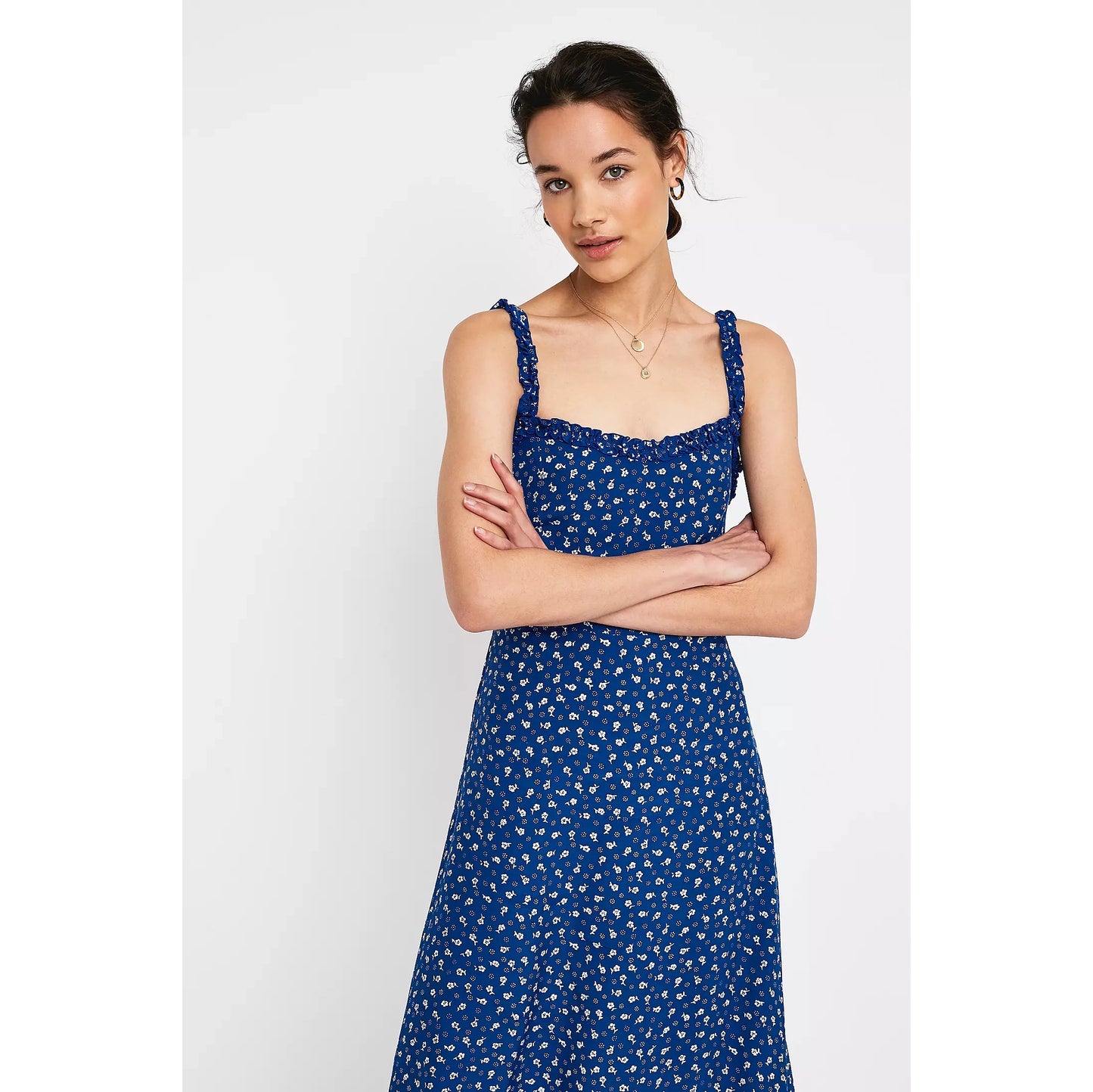 Faithfull The Brand "Noemie" Dress in Blue, size Small