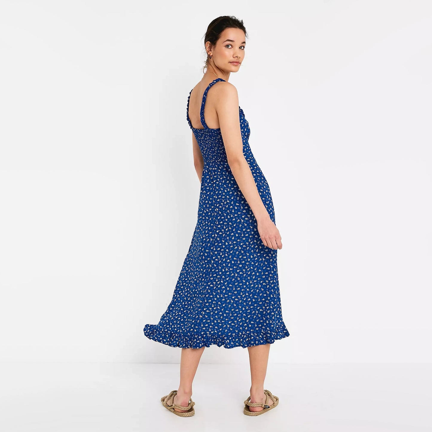 Faithfull The Brand "Noemie" Dress in Blue, size Small