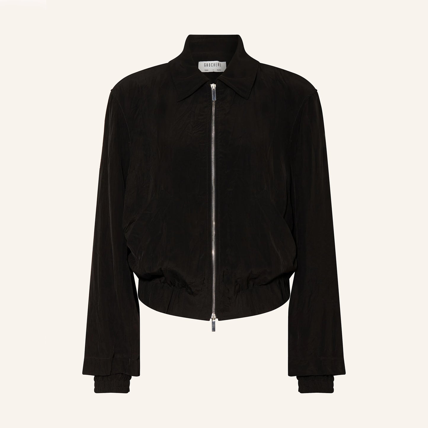 Gauchere Bomber Jacket in Black, size 42