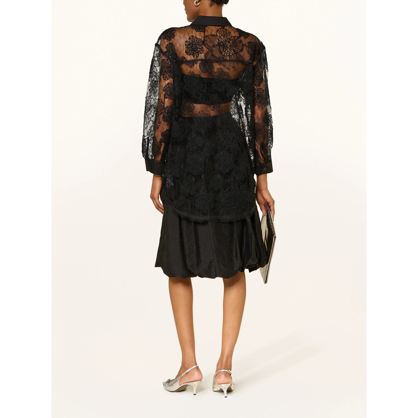 Baum und Pferdgarten "Annica" Lace Blouse in Black, size 36