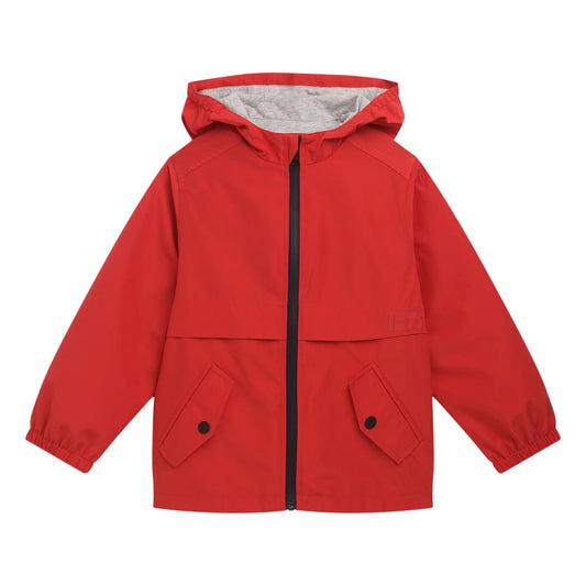 ** KIDS ** Bonpoint "Norwich" Water Repellant Jacket in Red, size 6years