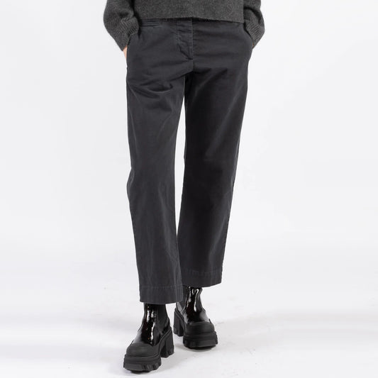 Nili Lotan "Tomboy" Pant in Carbon, size 2 (fits 2/4)