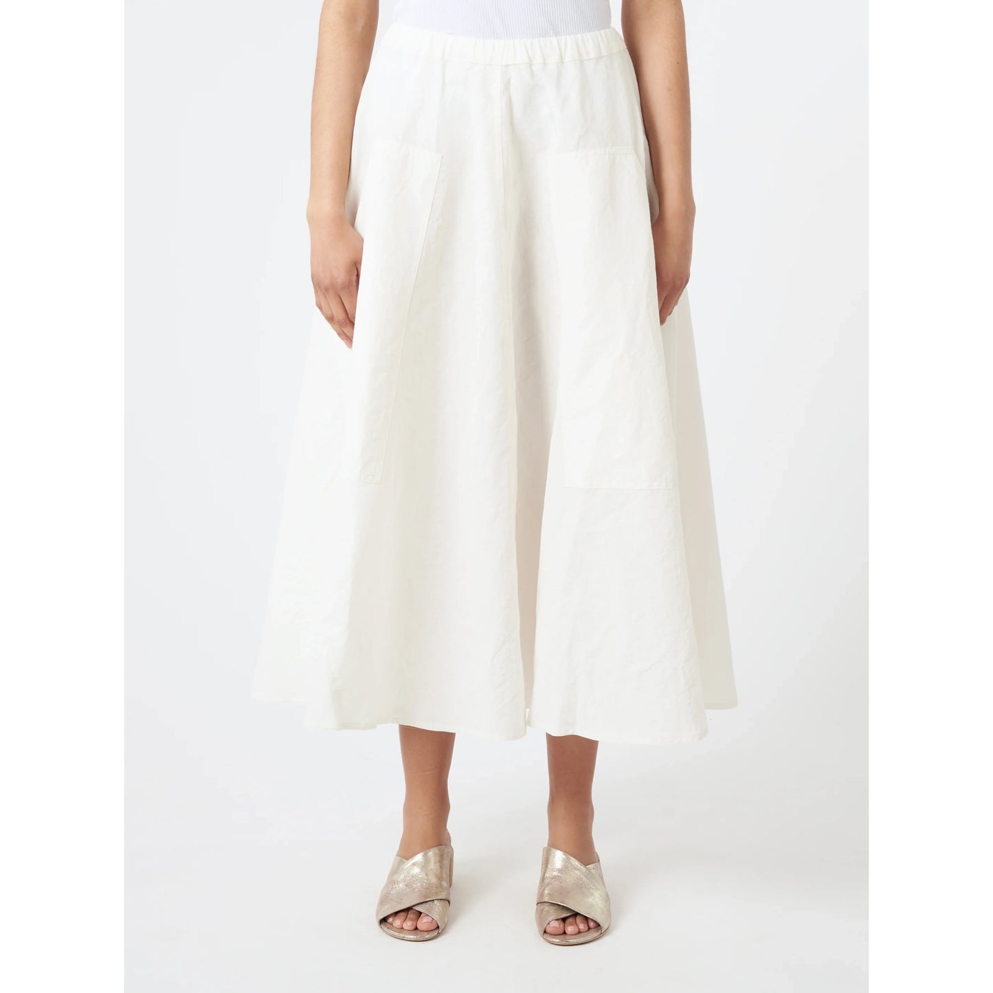 Sofie D'Hoore "Scout" Skirt in Off White, size 38 (fits like a size 4/6)