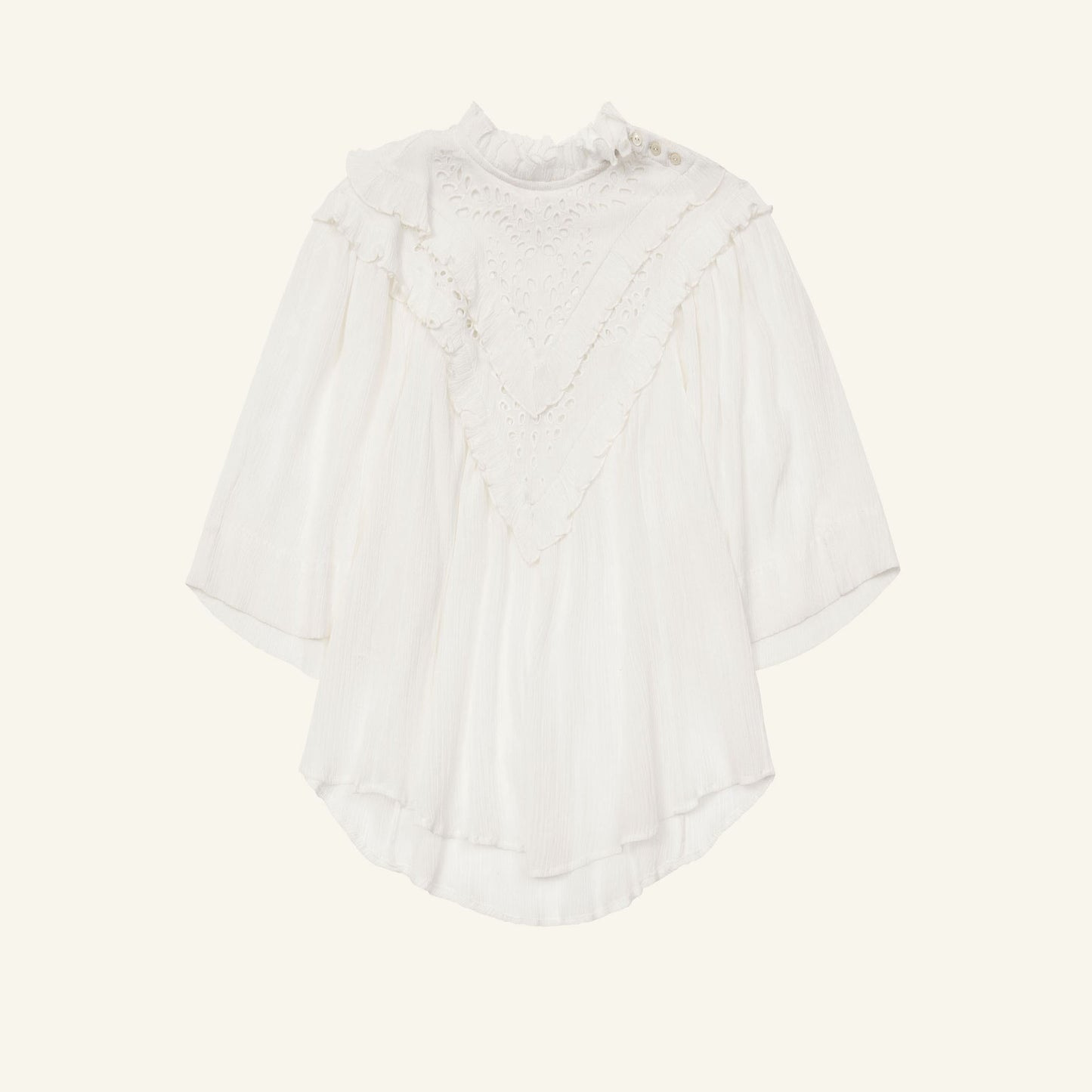 Isabel Marant Etoile "Idoa" Top in White, size 36