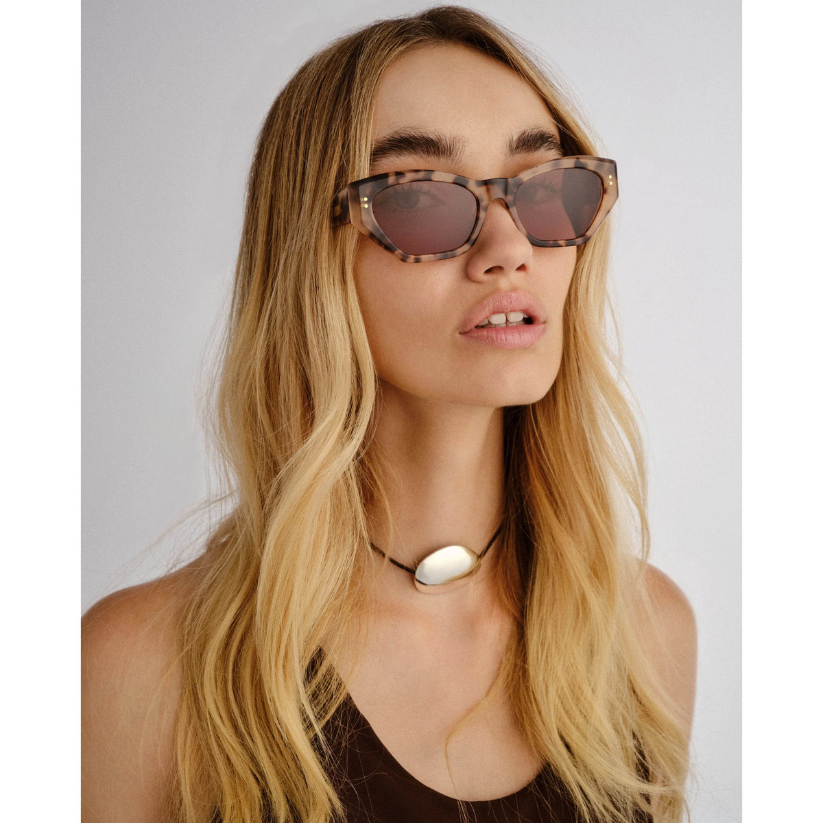 Lou Luv "The Sydney" Sunglasses in "Cream Tort"
