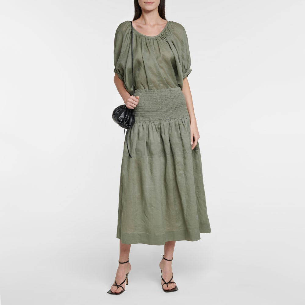 Joseph "Baidy" Ramie Top in "Argil", size 36 (fits like Medium)