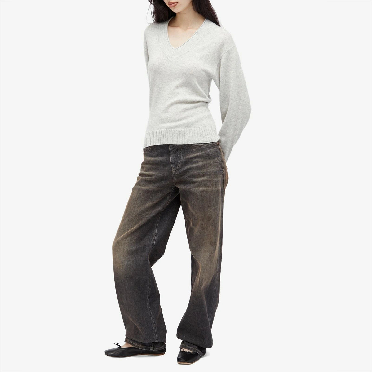 CLOSED OFFICIAL "Nikka" Jeans in Dark Grey, size 27