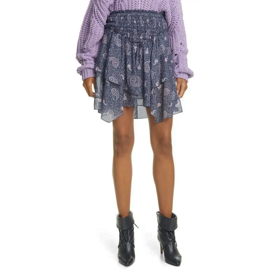 Isabel Marant Etoile "Also" Skirt in Purple, size 38