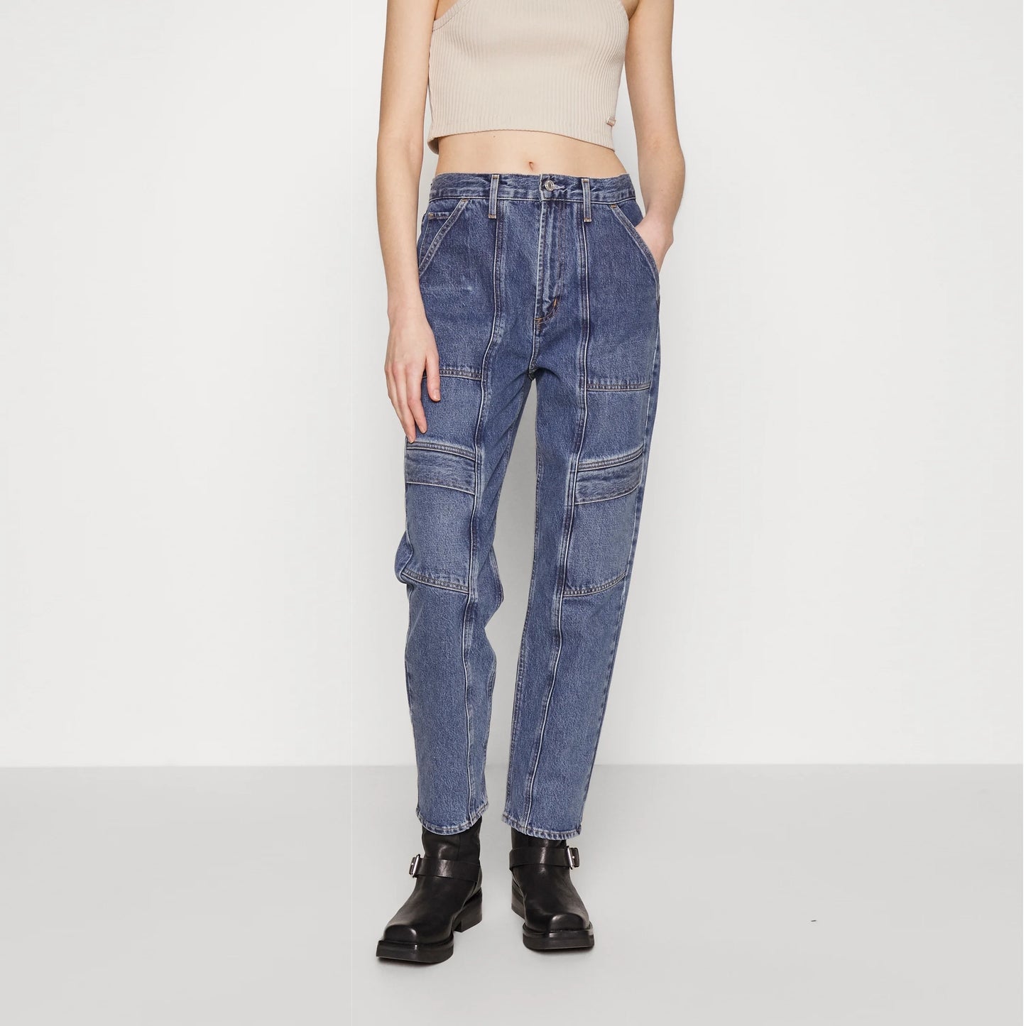 AGOLDE "Cooper" Cargo Jean in "Regulation", size 29