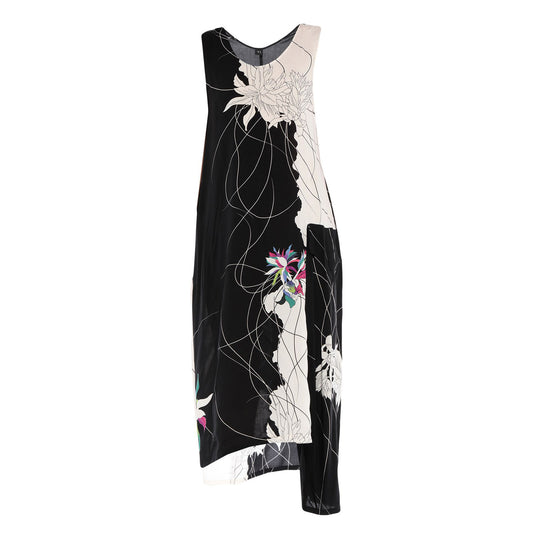 Y’s by Yohji Yamamoto Floral print dress, Size "2" (Size Medium)