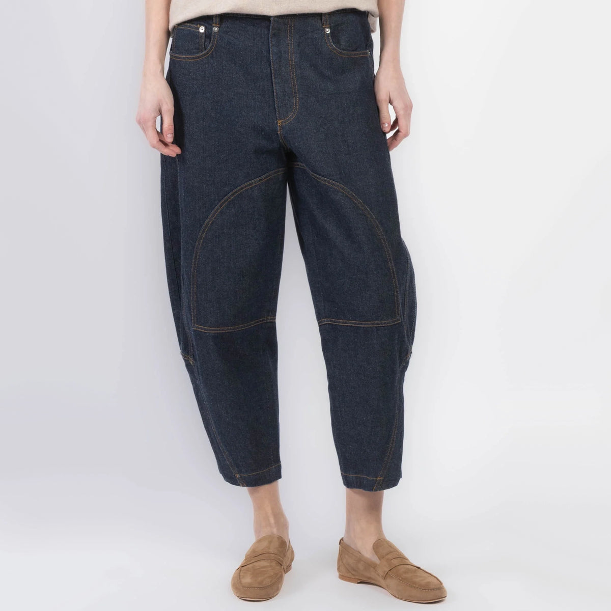 Tibi "Earl" Jean in Dark Indigo (Shorter Version), size 30