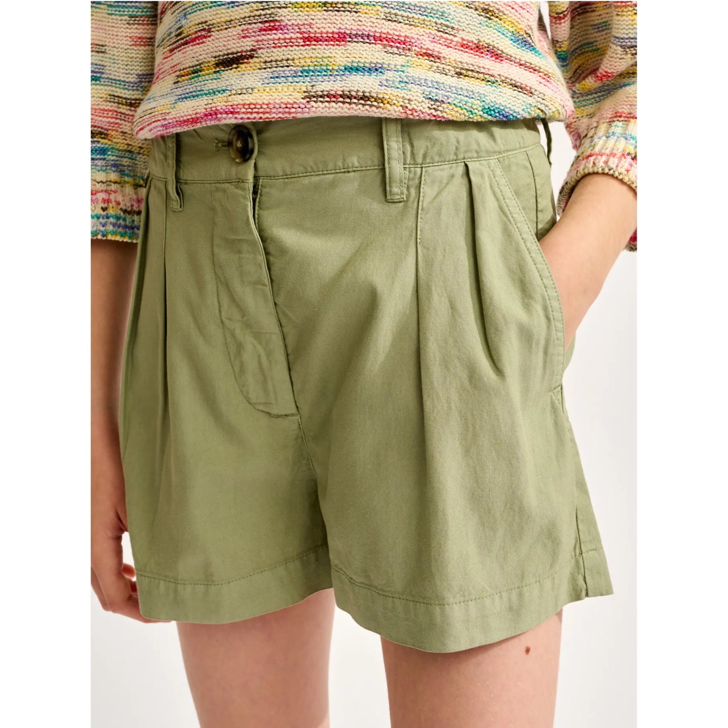 Bellerose "Vaena" Shorts in Green, size 12 years