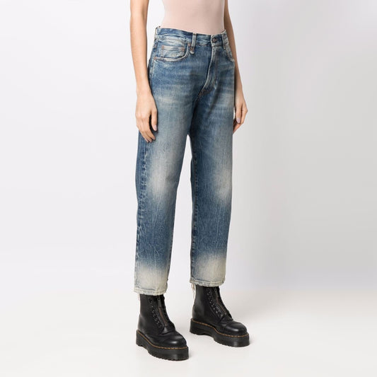 R13 Boyfriend Jeans in Kelly Faded, size 28 (fits 29)