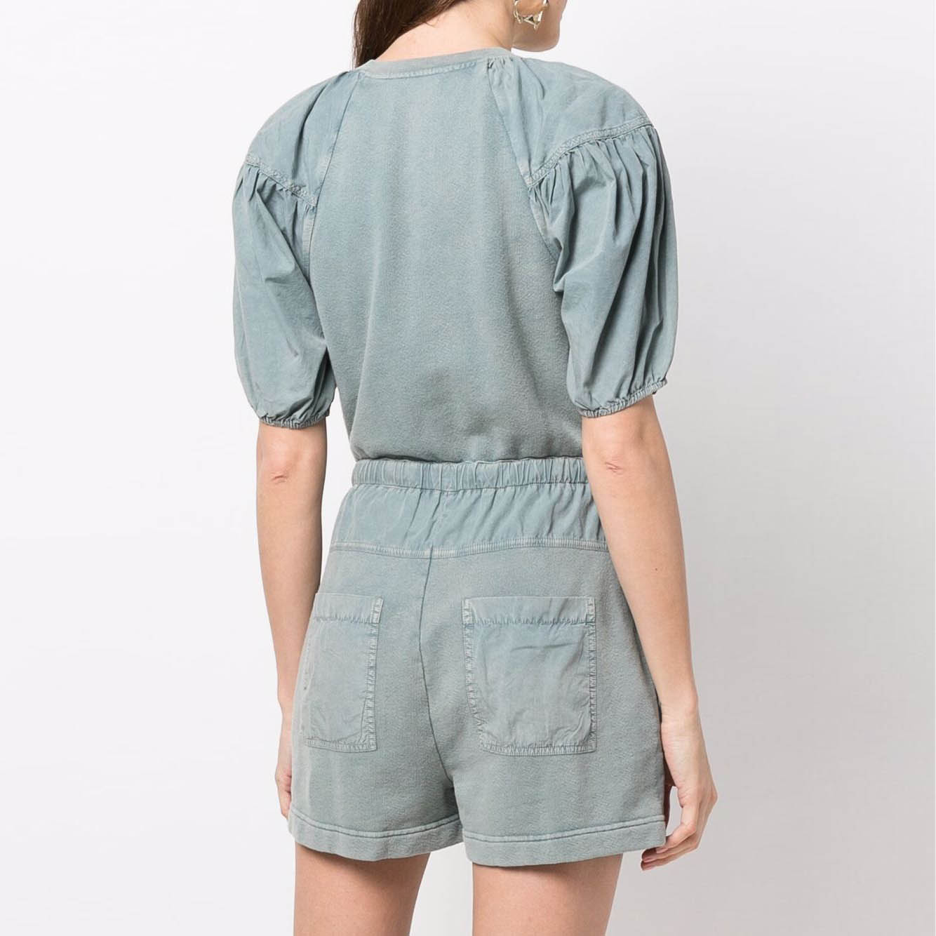 Ulla Johnson Barboteuse "Owen" en "Eau salée", taille Small (convient à XS/S)