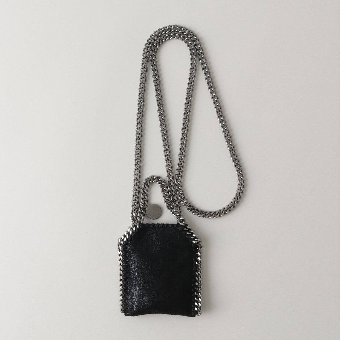 Stella McCartney Mini Fallabella Bag in Black