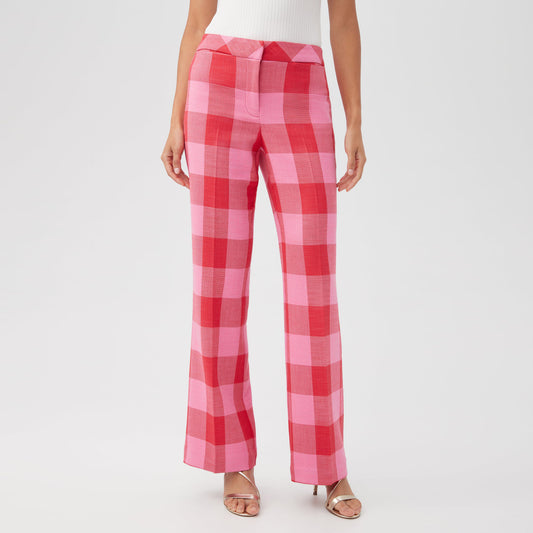 Trina Turk "Poppy" Pants in Pink/Red, size 00