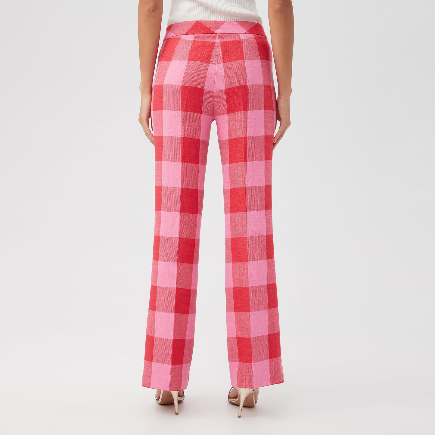 Trina Turk "Poppy" Pants in Pink/Red, size 00