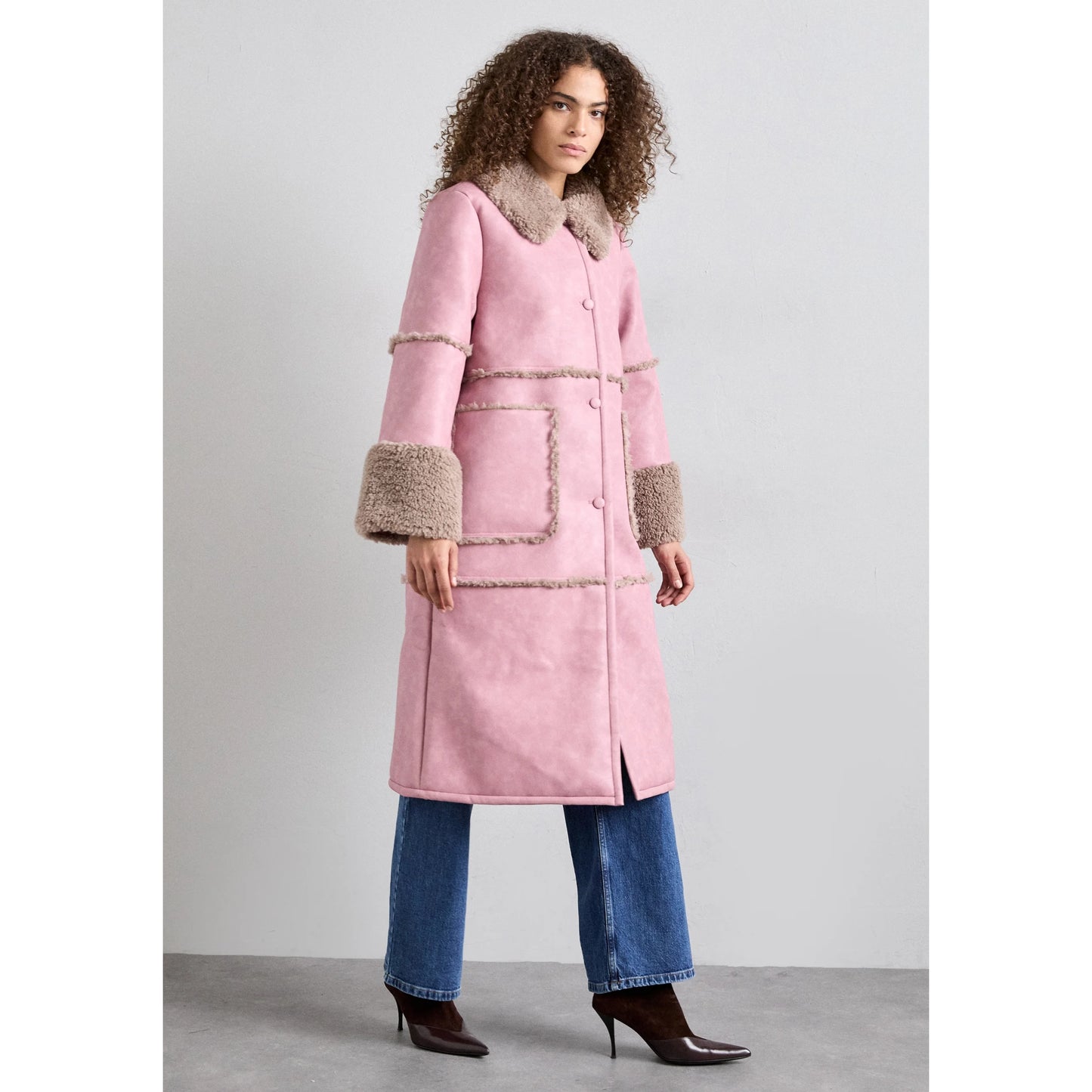 Baum Und Pferdgarten "Dafne" Coat in Pink, size 36