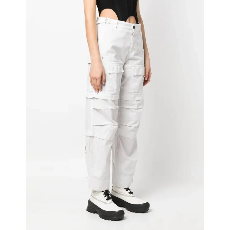 DarkPark "Julia" Cargo Pants in Off White, size 26