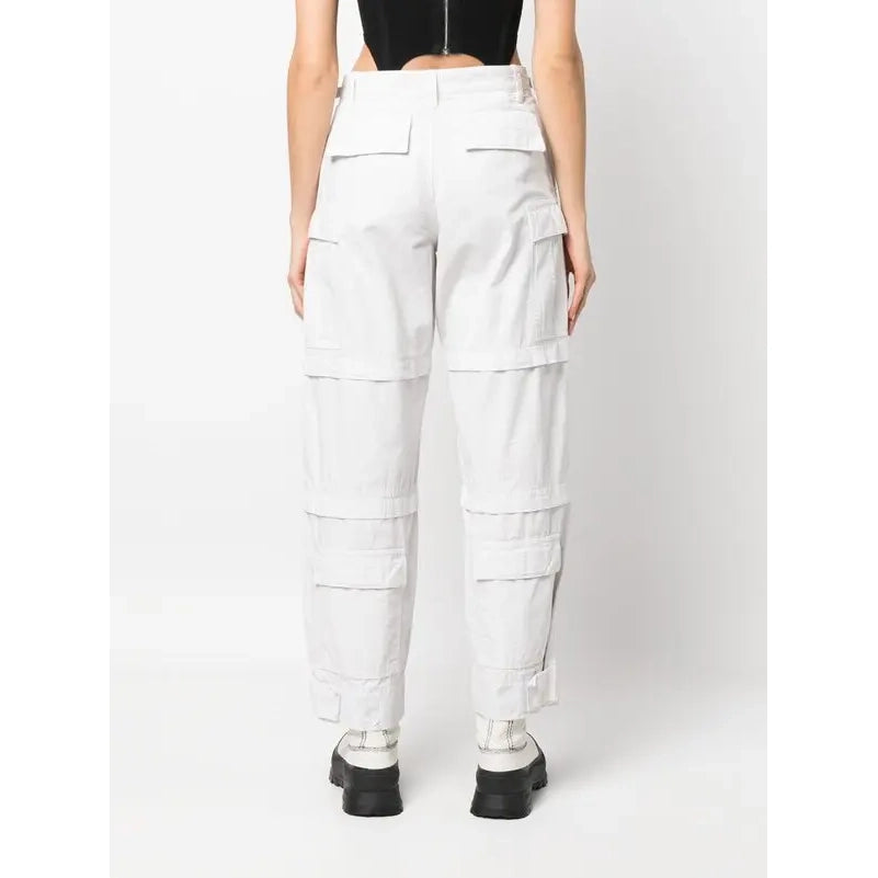 DarkPark "Julia" Cargo Pants in Off White, size 26