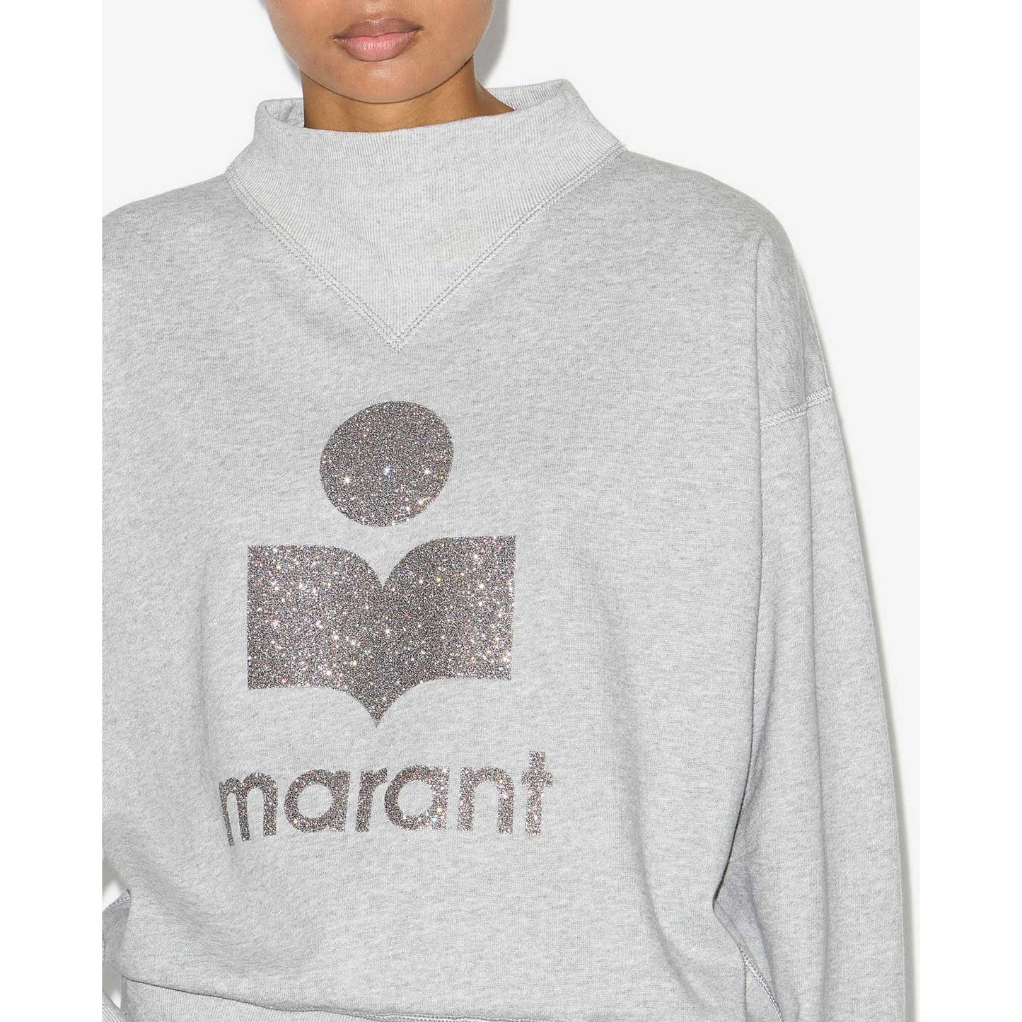 Isabel Marant Etoile "Moby" Sweatshirt in Grey, size 38 (fits like size Small).