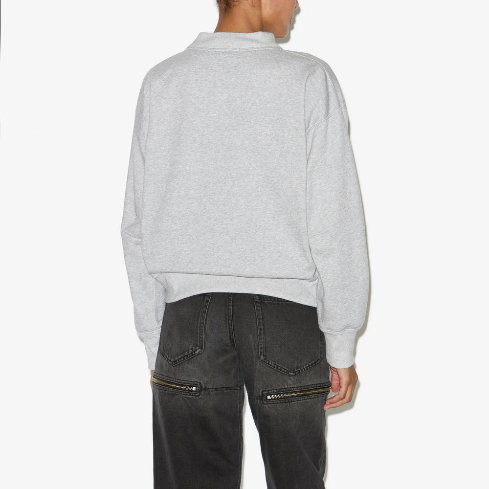 Isabel Marant Etoile "Moby" Sweatshirt in Grey, size 38 (fits like size Small).