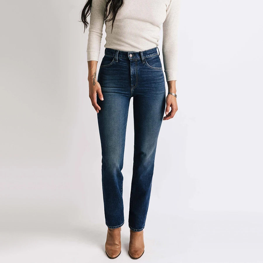 Imogene & Willie "Elizabeth" High Rise Skinny Jeans in Dark Denim, size 32