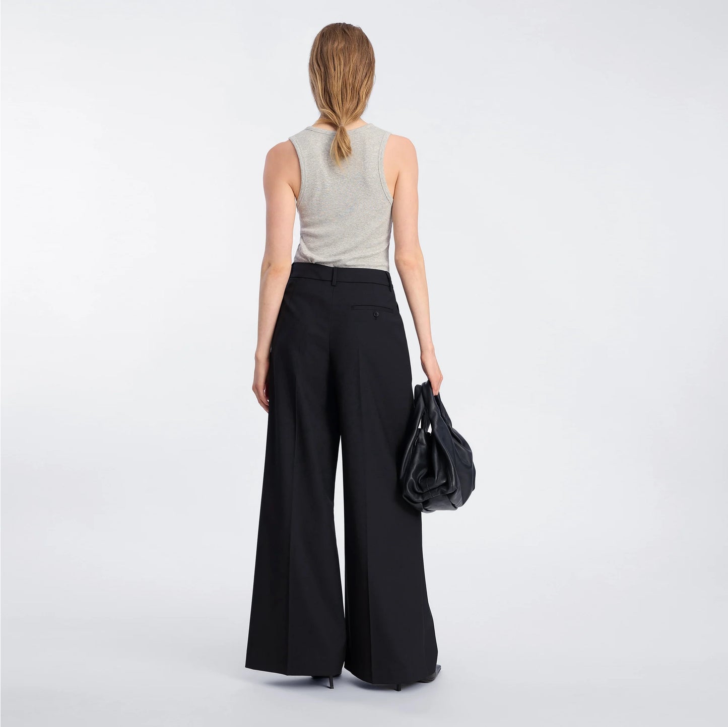 Munthe x The Simple Studio "Lupon" Pant in Black, size 36 (size small)