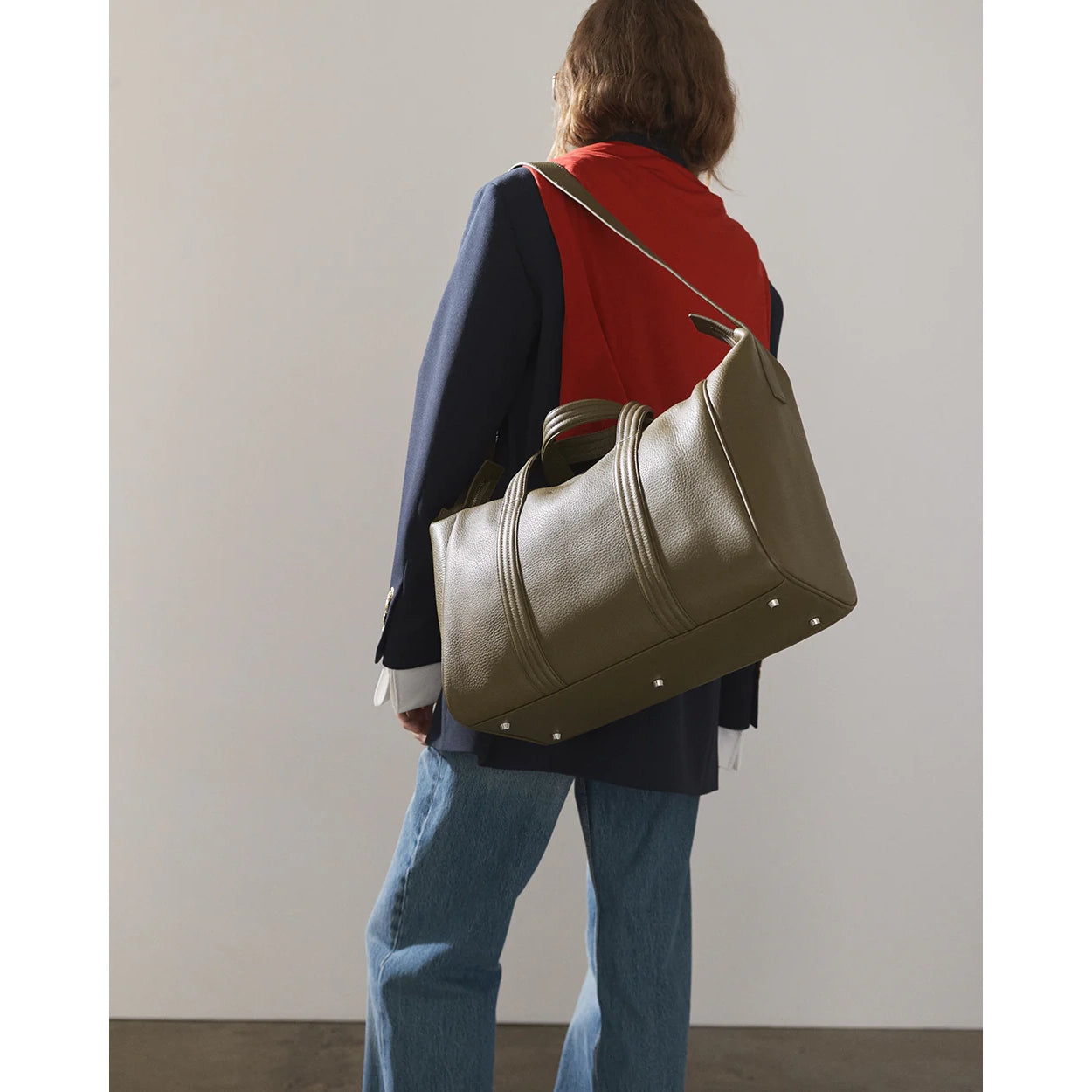 The Horse "Aries" Duffle Bag in Green