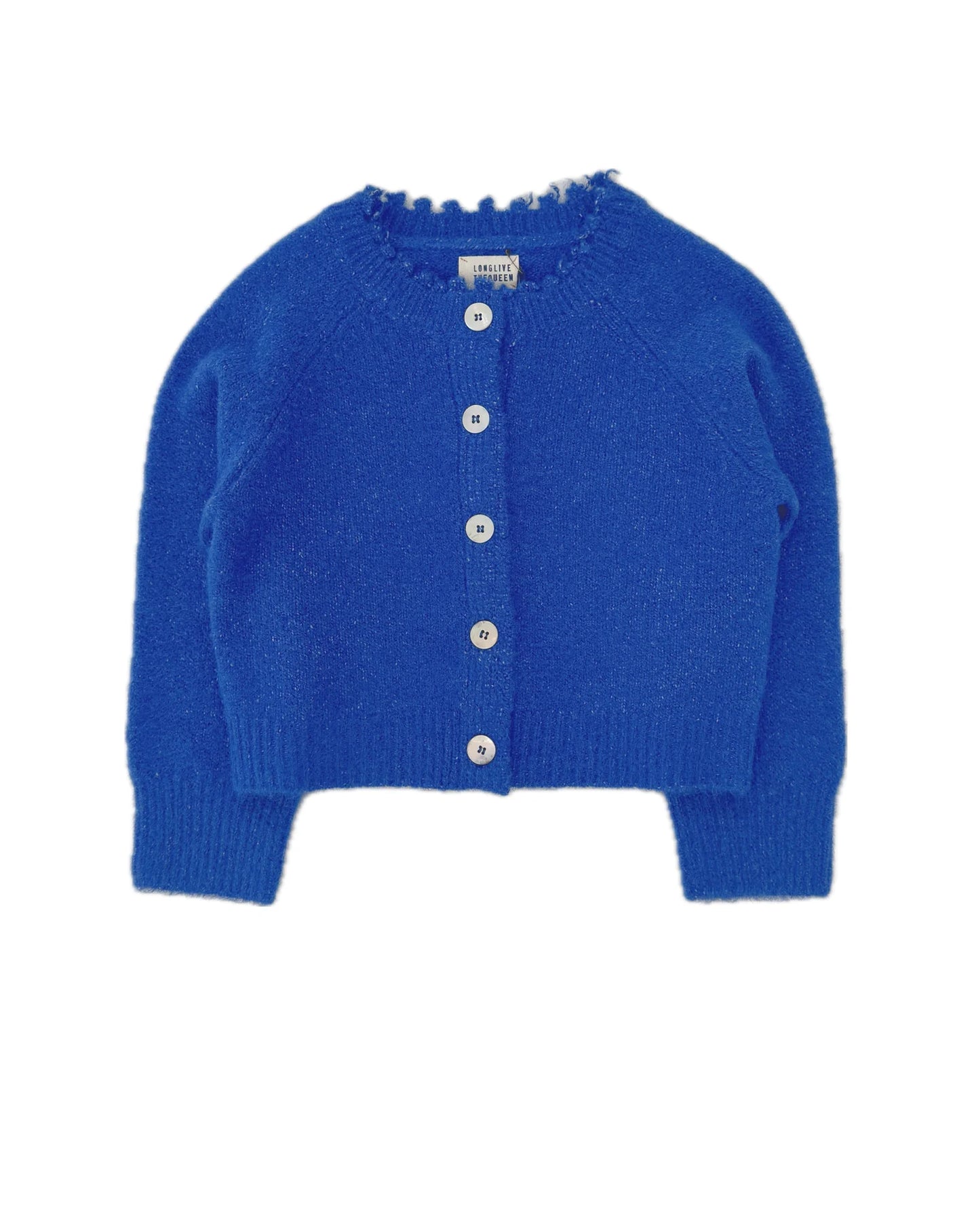 ** KIDS ** Long Live the Queen Cardigan in Blue, size 10 years