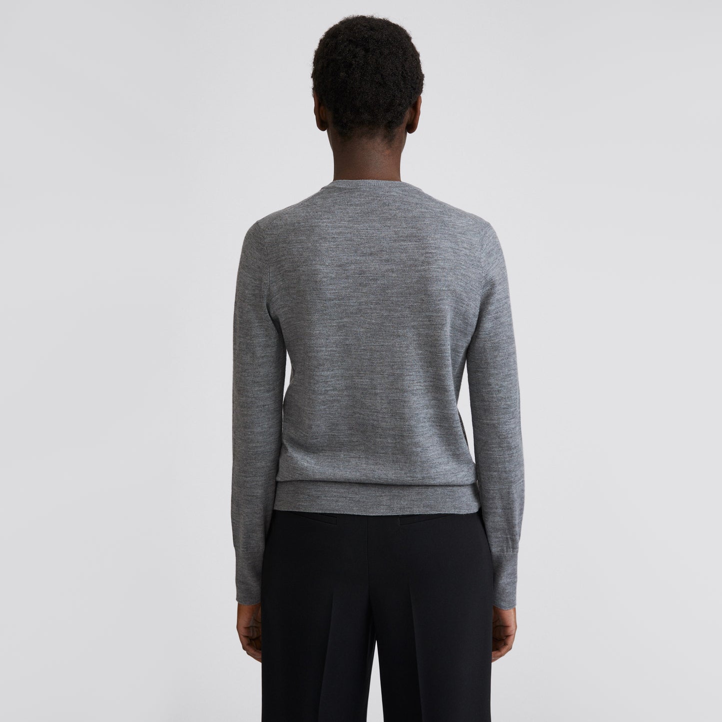 Filippa K Merino Cardigan in Grey, Size Small (Fits XS/S)