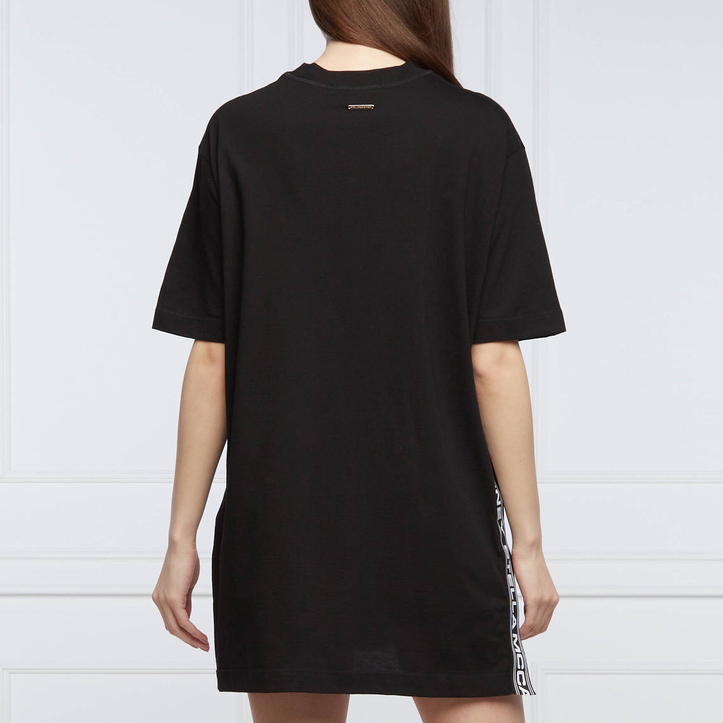 Stella McCartney Mini-robe à bande logo, taille petite