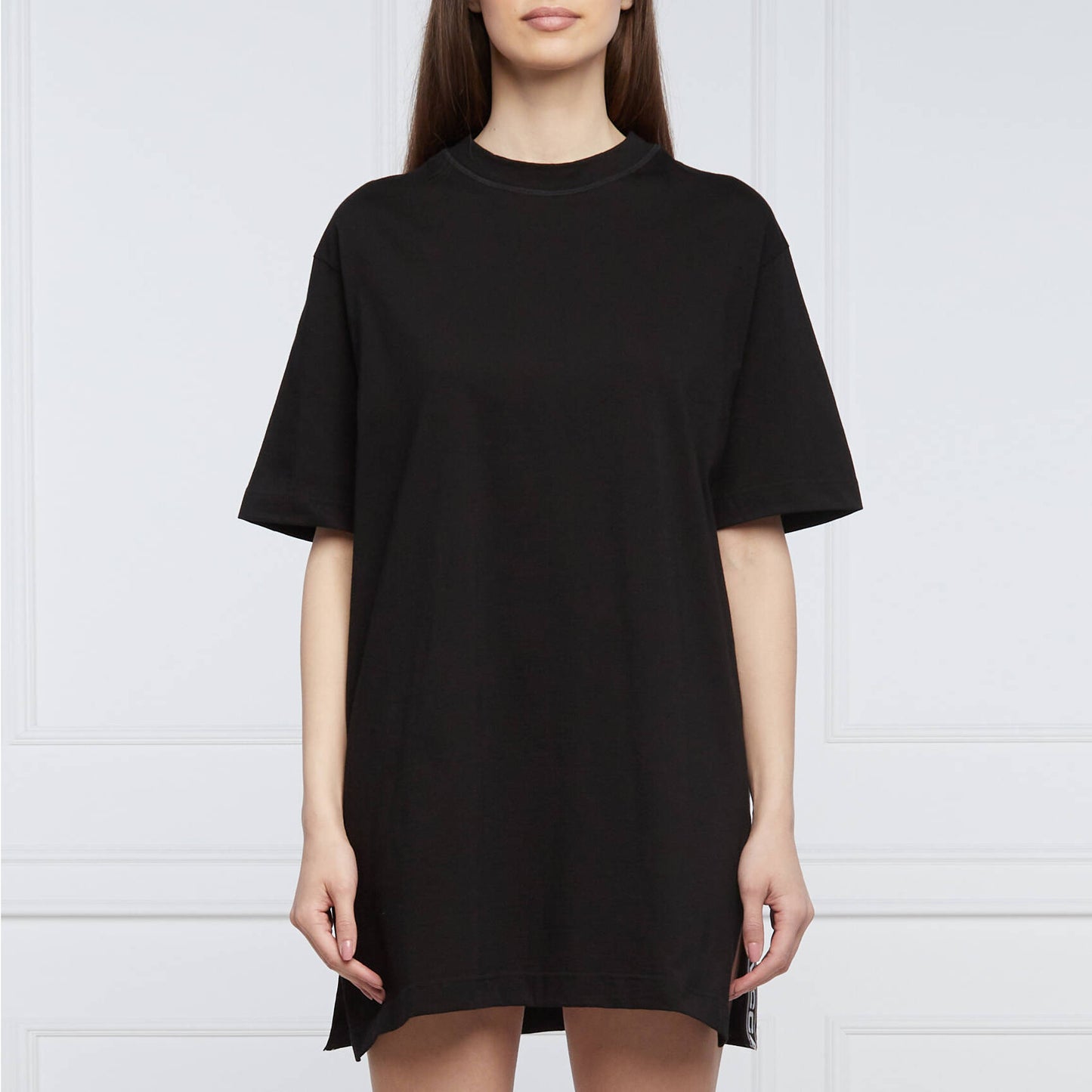 Stella McCartney Mini-robe à bande logo, taille petite