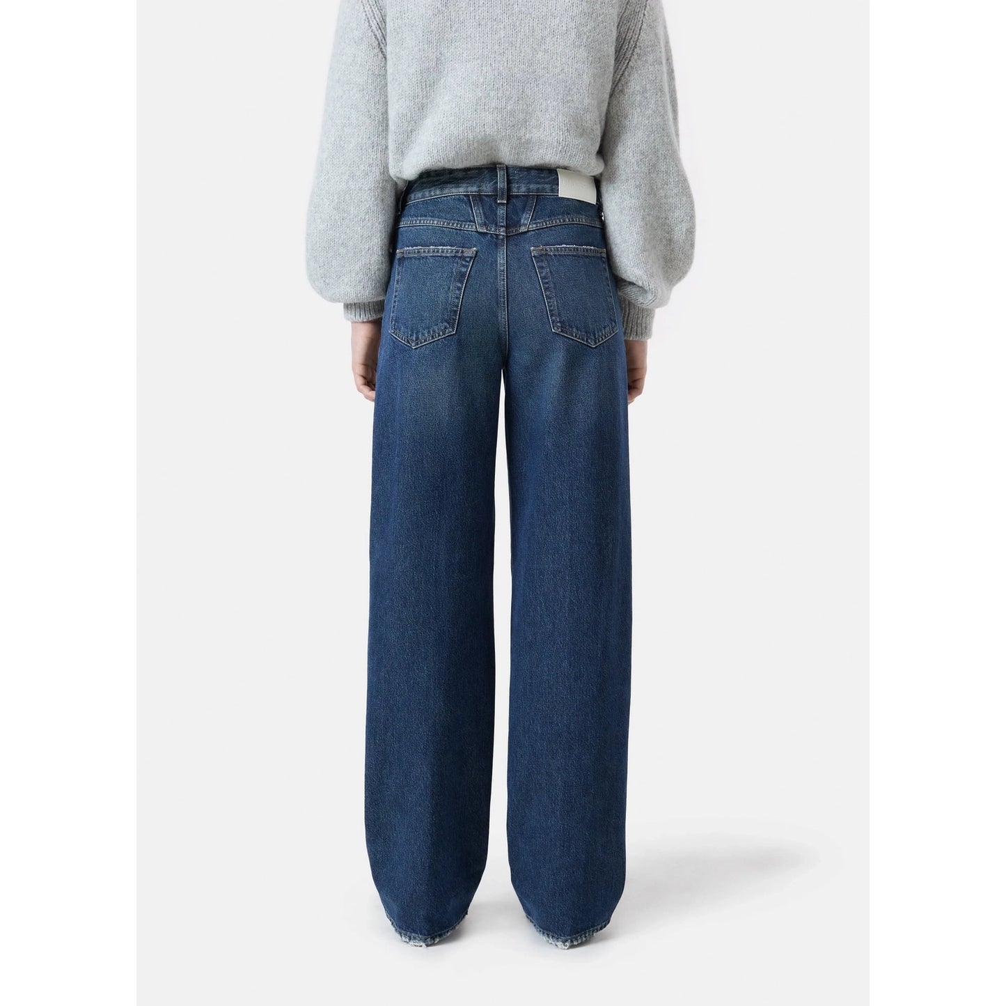 Closed "Nikka" Wide Leg Jeans in Dark Blue, size 32