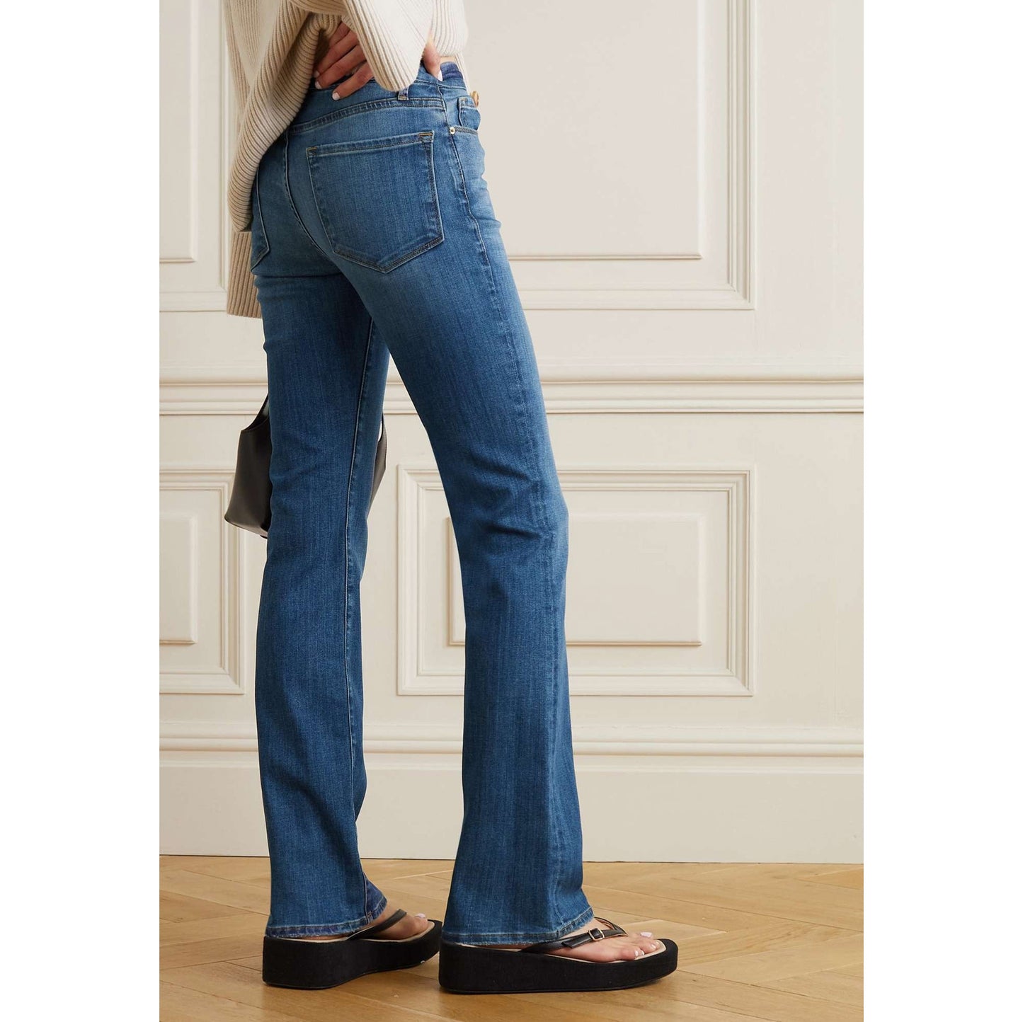Frame "Le Mini Boot" Jean in "Poe", size 25