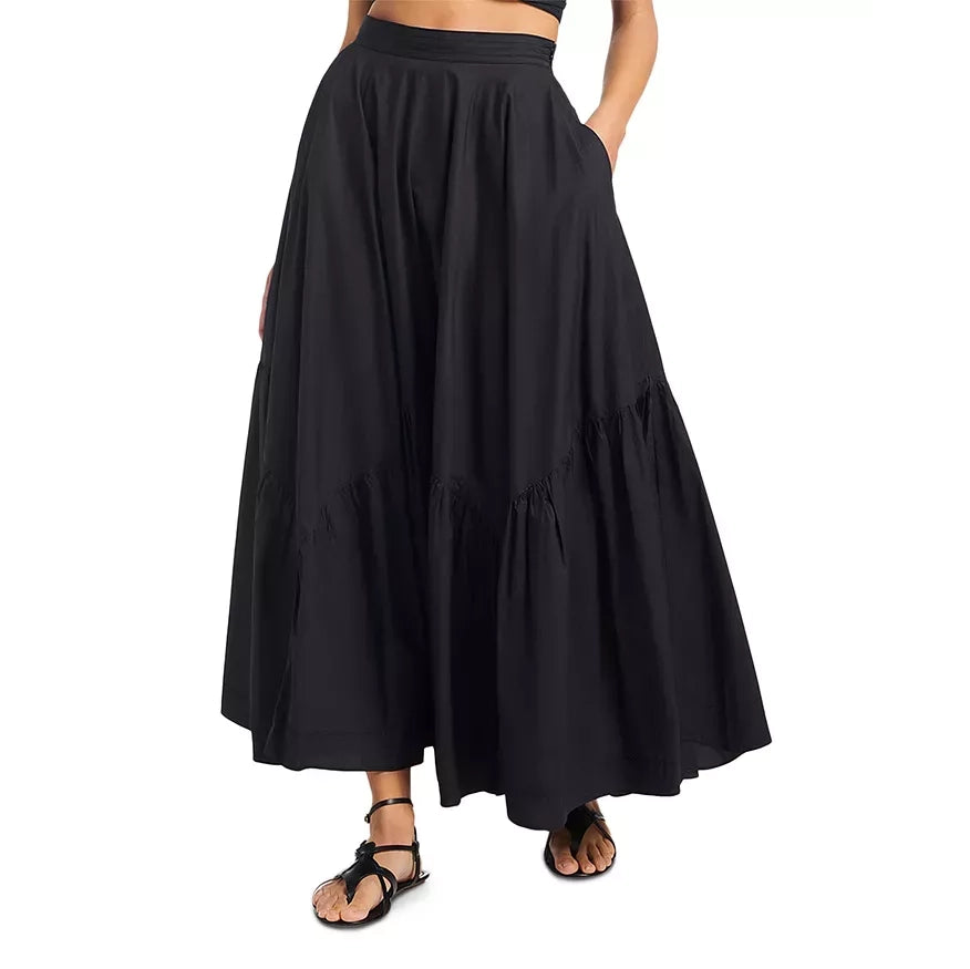 Vanessa Bruno "Astree" Skirt in Black, size 42 (size 10)