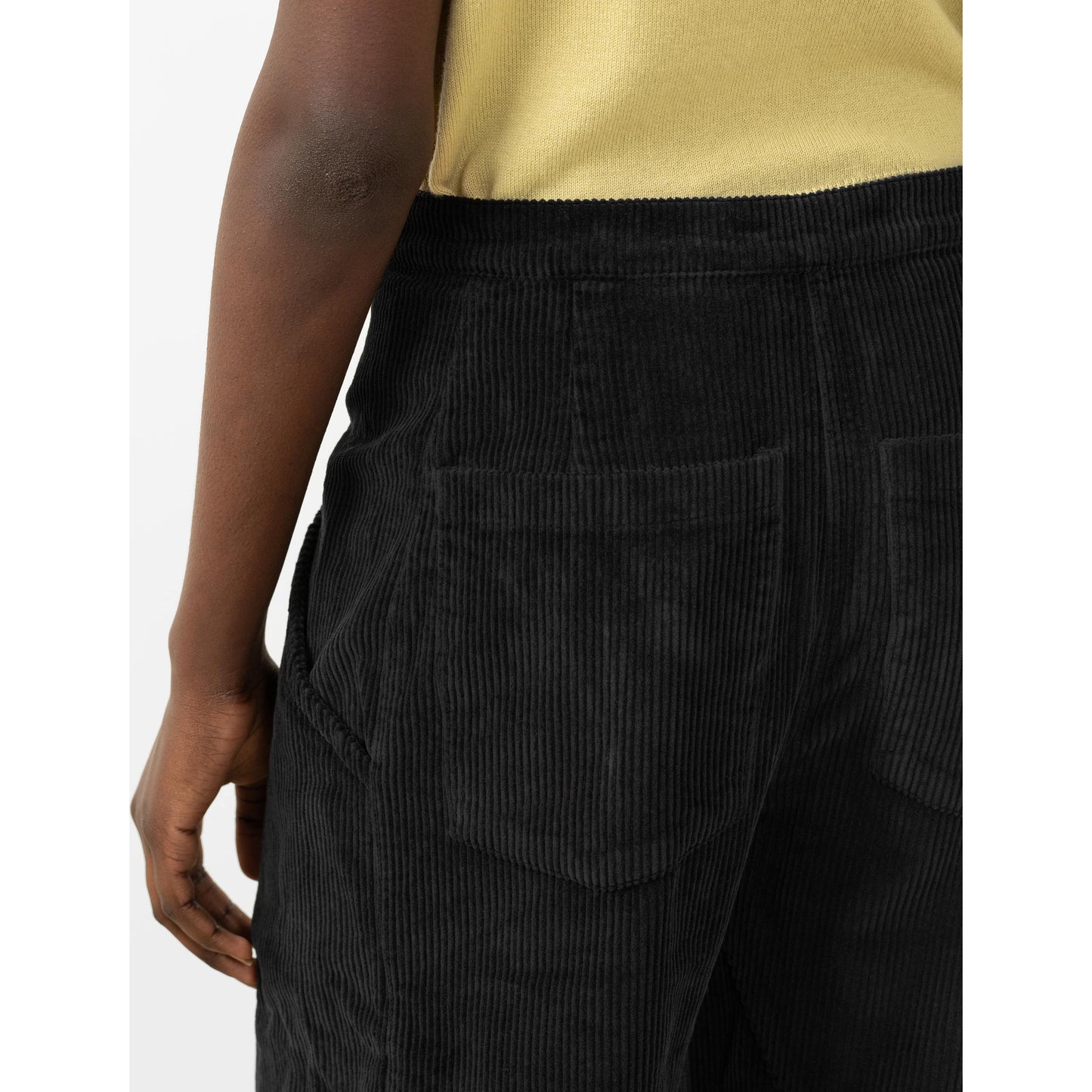 Henrik Vibskov "Digi" Corduroy Pants in Black, size Medium