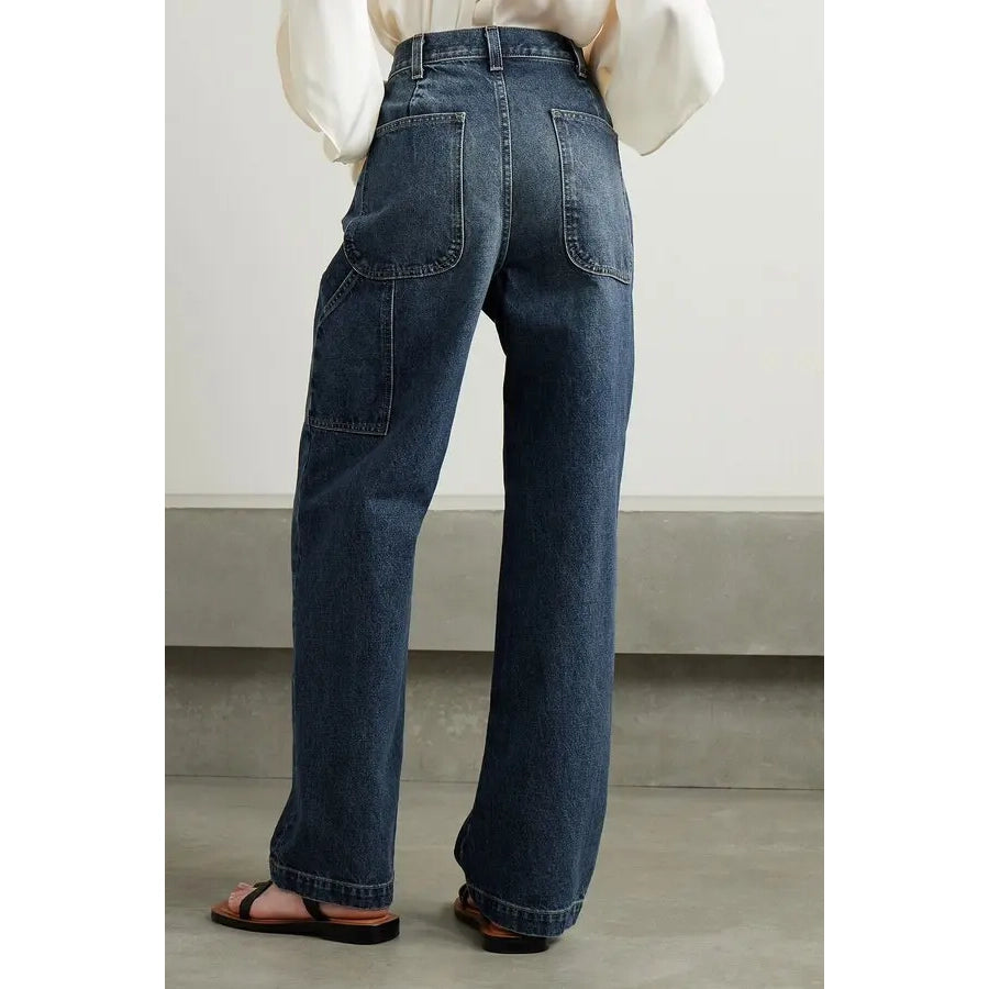 Nili Lotan "Aaron" Jeans in Blue, size 28