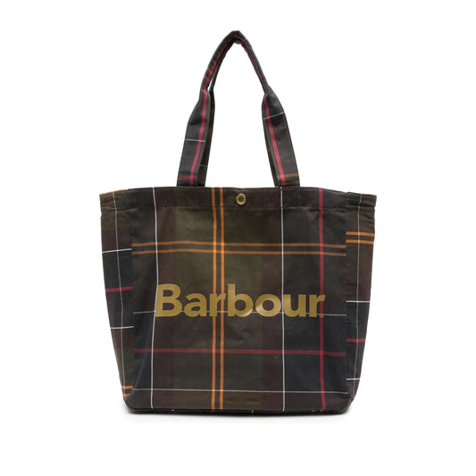 Barbour "Telfield" Tartan Tote Bag